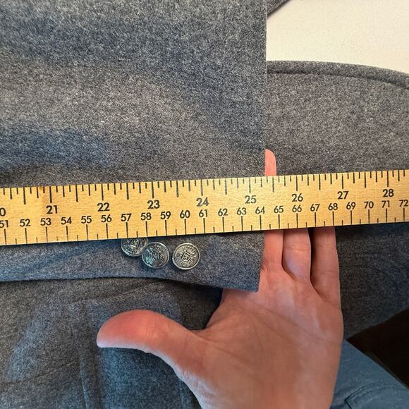 Pendleton Woolen Mills Men’s 42L Gray Virgin Wool Blazer Sport Coat Made in USA - Picture 12 of 16